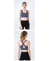 New high-intensity sports cross-fitting bra