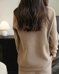 Merino Wool Quarter-Zip Sweater
