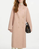 100% Wool Double Breasted Double-sided Coat