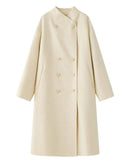 100% Wool Double Breasted Double-sided Coat