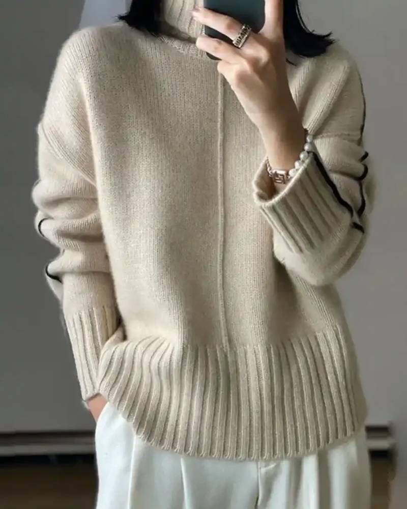 Wool Turtleneck Sweater