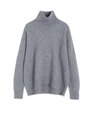 Wool Turtleneck Pullover Sweater