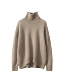 Wool Turtleneck Pullover Sweater