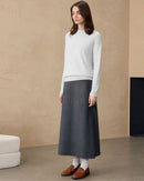 Cashmere Crew Neck Knit Sweater