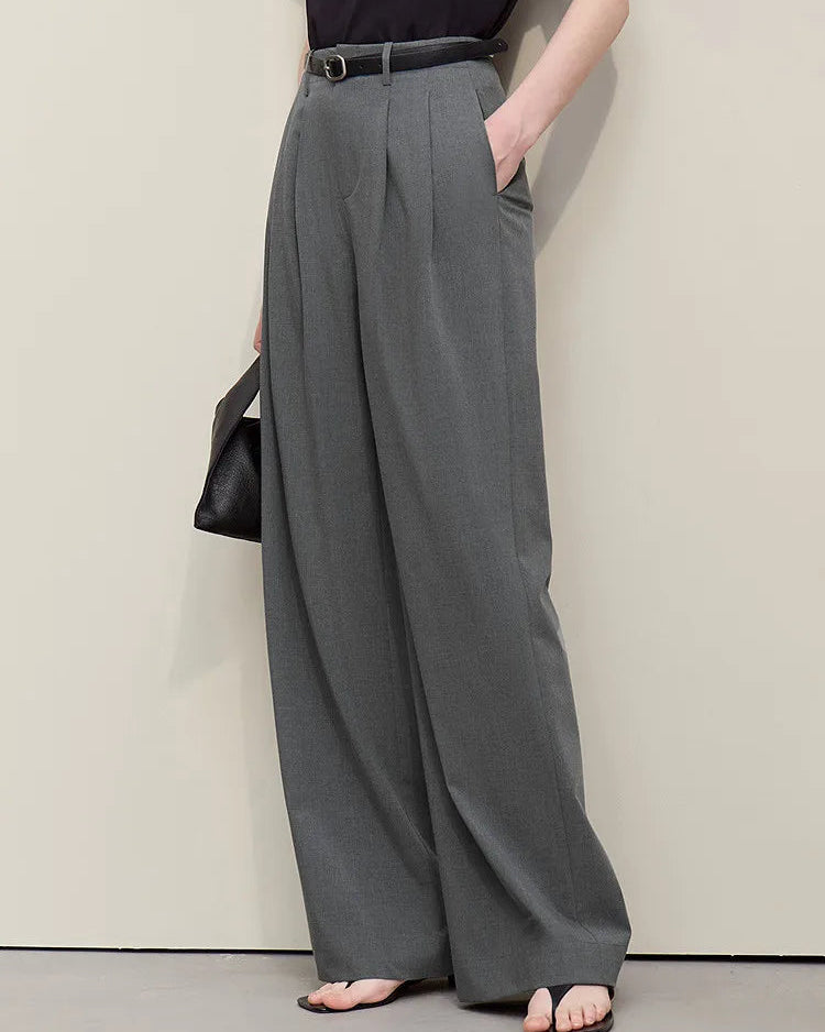 Casual And Versatile Loose Wide-Leg Pants