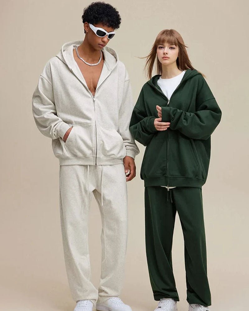 Casual Zip-up Zipper Hoodies