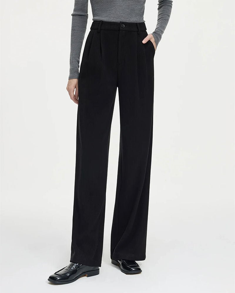Commuter Straight Knitted Pants