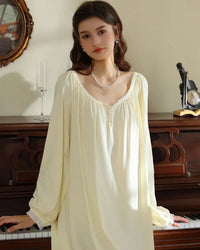 Soft cotton nightie sized up to 4XL, short sleeves and knee-skimming length keep curvy figures cool and confident from bedtime to breakfast on the patio.