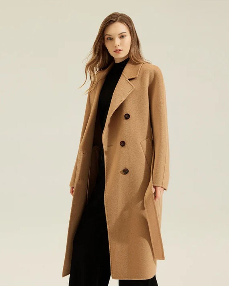 Double-Faced Cashmere Coat