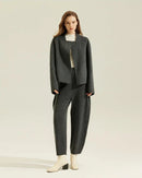 Double-Faced Wool And Alpaca Wool Coat