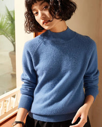 Cashmere Turtleneck Knitted Fashion Sweater
