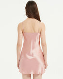 Mulberry Silk V-Neck Slip Nightgown