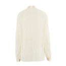 Pleated Blouse & Wide Leg Pants Set