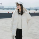 Loose Hooded Parka Jacket