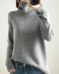 Pure Wool Turtleneck Sweater