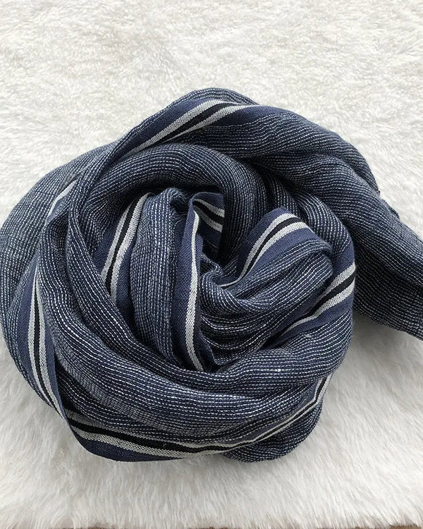 Solid Linen Scarf