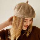 Petite Fashion Cashmere Knitted Beret