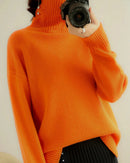 Pure Wool Turtleneck Sweater