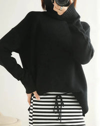 Pure Wool Turtleneck Sweater