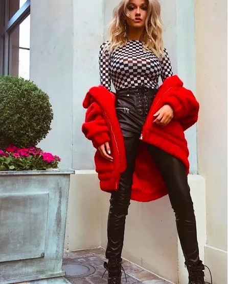 Teddy Fleece Faux Fur Jacket