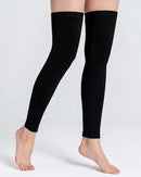 Knit Cotton Blend Leg Warmers