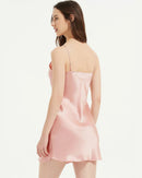 Mulberry Silk V-Neck Slip Nightgown