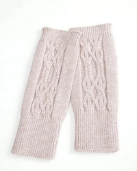 Cable Knit Fingerless Gloves