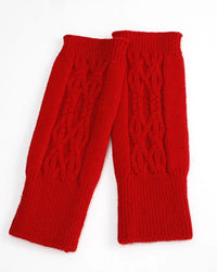 Cable Knit Fingerless Gloves
