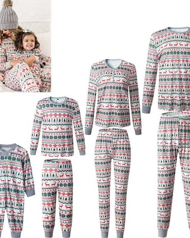 Family Matching Christmas Pajamas Set