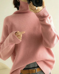 Pure Wool Turtleneck Sweater