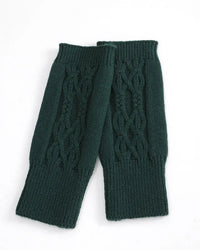 Cable Knit Fingerless Gloves