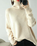 Pure Wool Turtleneck Sweater