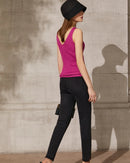 Solid V-neck Sexy Slim Vest