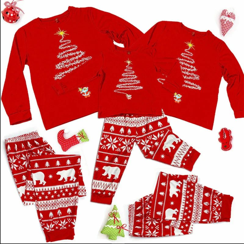 2024 Christmas Family Pajamas Set