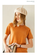 Petite Fashion Cashmere Knitted Beret