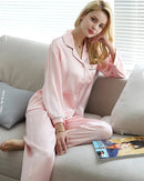 Mulberry Silk Long-Sleeve Pajama Set