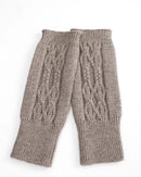 Cable Knit Fingerless Gloves