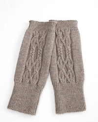 Cable Knit Fingerless Gloves