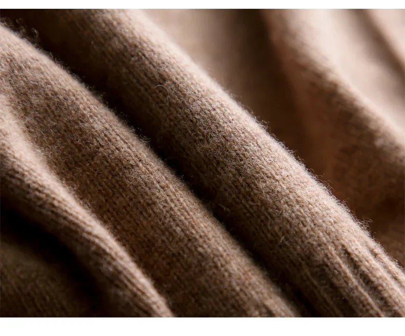 V-Neck Wool Knitted Sweater Vest