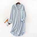 Long Sleeve Cotton Sleepshirt