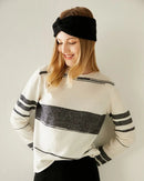 Knitted Cashmere Cross-Shaped Warm Headband