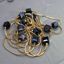 Crystal Bead Long SweaterChain Necklace