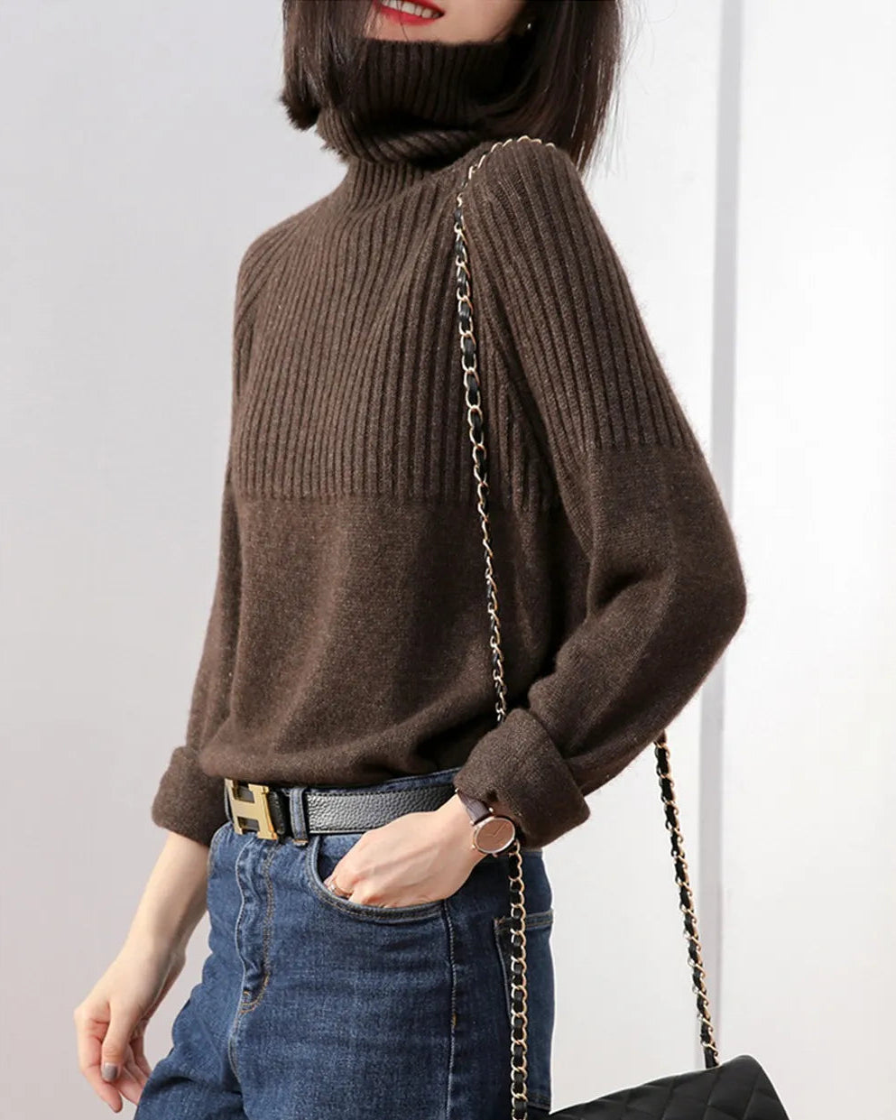 Dark Brown / M