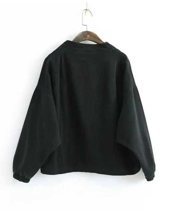 Boyfriend Cotton Baseball Jacket