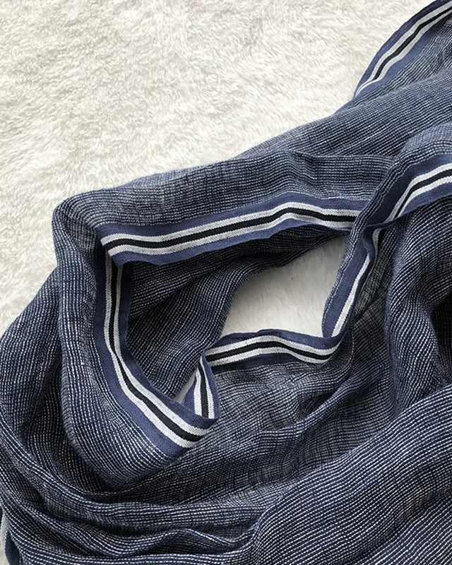 Solid Linen Scarf