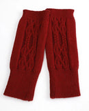 Cable Knit Fingerless Gloves