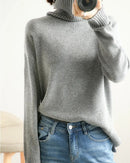 Pure Wool Turtleneck Sweater