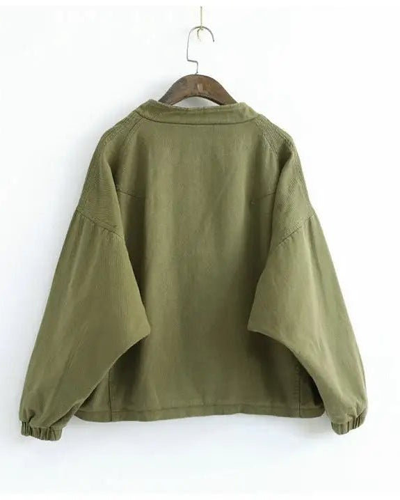 Boyfriend Cotton Baseball Jacket