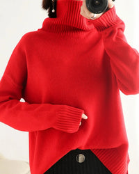 Pure Wool Turtleneck Sweater