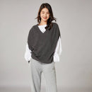 Oversized Wool Knitted Vest